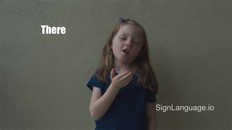 Image result for There ASL Sign