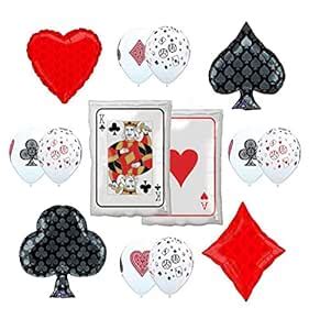 Casino Night 13pc Party Balloon Decorations : Amazon.in: Toys & Games