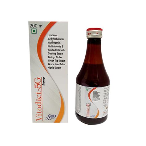 VITODIET-5G Syrup Medflex Healthcare Pvt. Ltd.