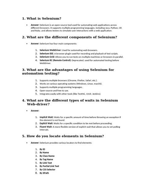 Image result for Automation Testing Written Test Questions