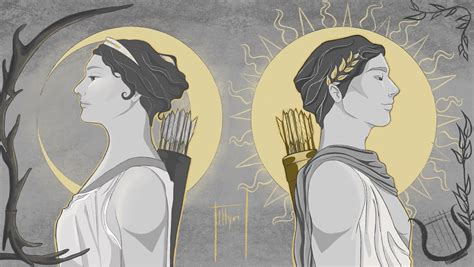 Apollo and Artemis in greek mythology were brother and sister, the twin ...