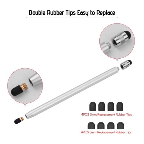 Buy 2 in 1 Universal Touchscreen Stylus Pen for All Touchscreen Tablets ...