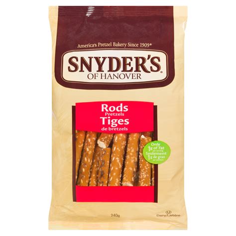 Buy Snyder's Of Hanover Pretzels Rods 240 g | Sobeys Inc.