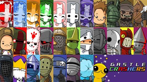 the (playable) Cast of Castle Crashers. [1920x1080] : wallpapers