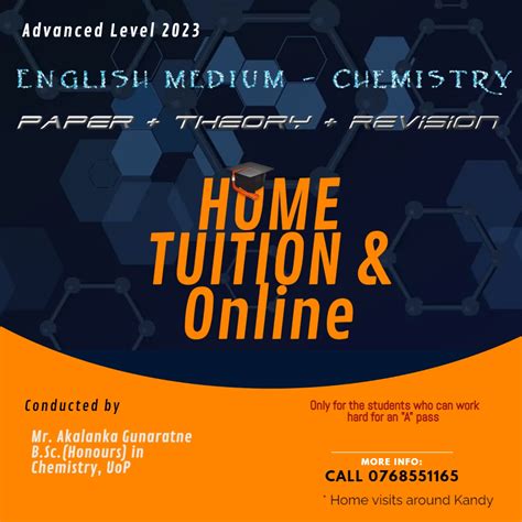 Advanced level 2023 Chemistry | Chemistry (A/L - Science (Local)) | ONLINE