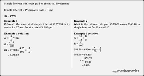 Image result for Solving Simple Interest
