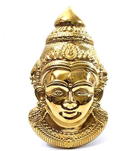 Buy AMKL Brass Lakshmi Mukhota Online at Low Prices in India - Amazon.in