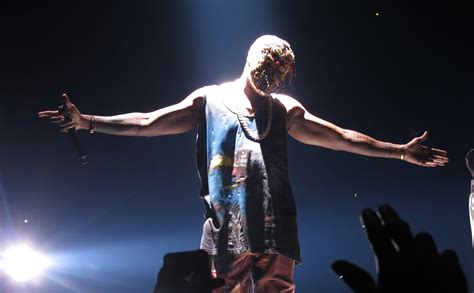 Kanye West Mask Concert