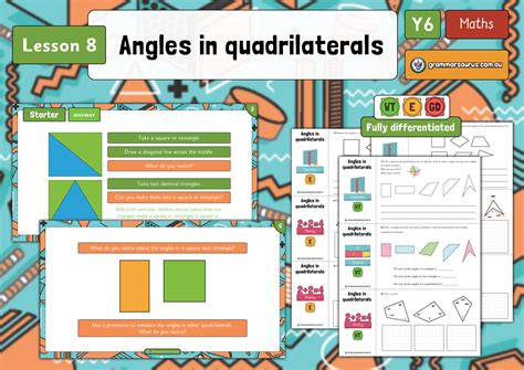 Properties of Quadrilateral Class 6 的图像结果