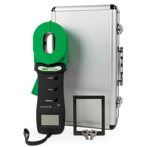 Digital Clamp On Ground Resistance Earth Tester The Clamp Meter ...