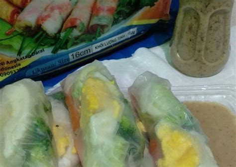 resep vietnamese spring roll