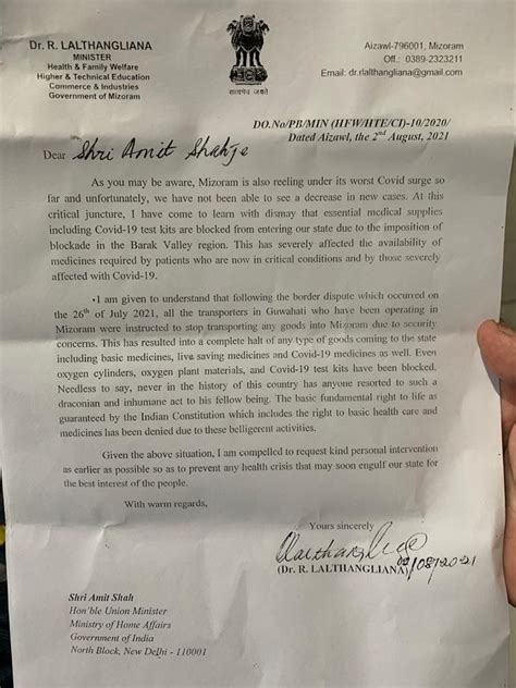 Border clash: Assam, Mizoram CMs order withdrawal of cases as states ...