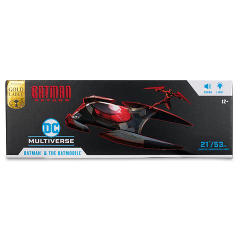 Batman & Batmobile (Batman Beyond) Gold Label Vehicle w/Lights and Sou