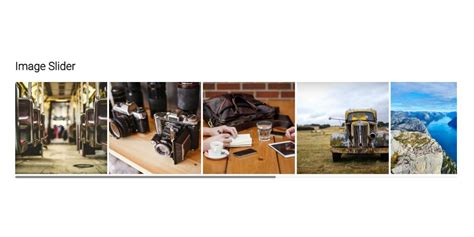 How to Create a Slider of Photos Using HTML and CSS 的图像结果