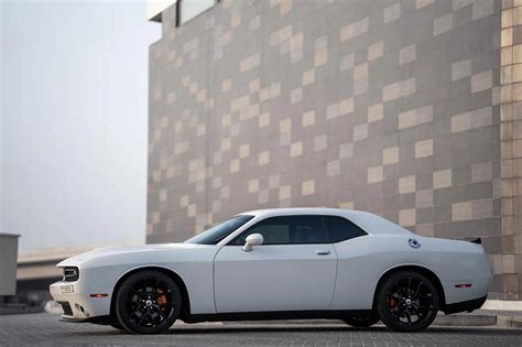 Rent Dodge Challenger White in Dubai - Sportscars - Octane.Rent