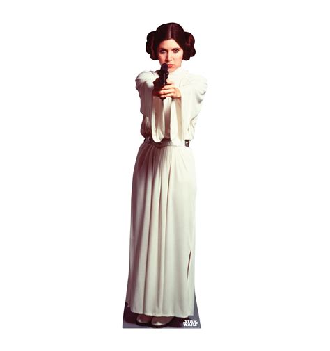 Buy Cardboard People Princess Leia Organa Life Size Cardboard Cutout ...