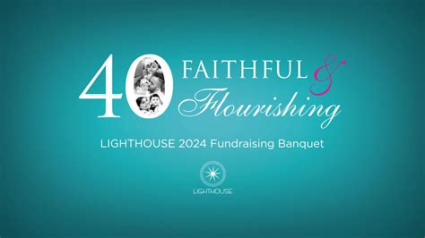 Lighthouse Pregnancy Resource Center: 40th Anniversary Banquet