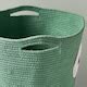 UPPSTÅ storage bag, braided/green, 35 cm (13 ¾") - IKEA