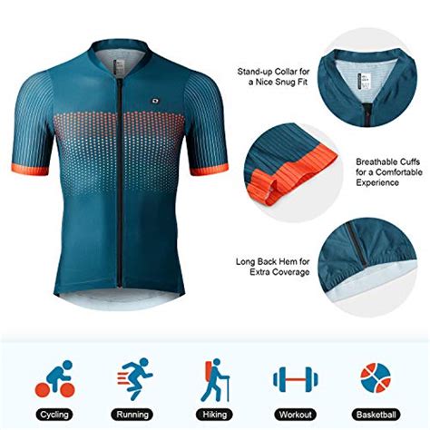 Buy LAMEDA Cycling Jersey Breathable Short Sleeve Bike Shirt ...