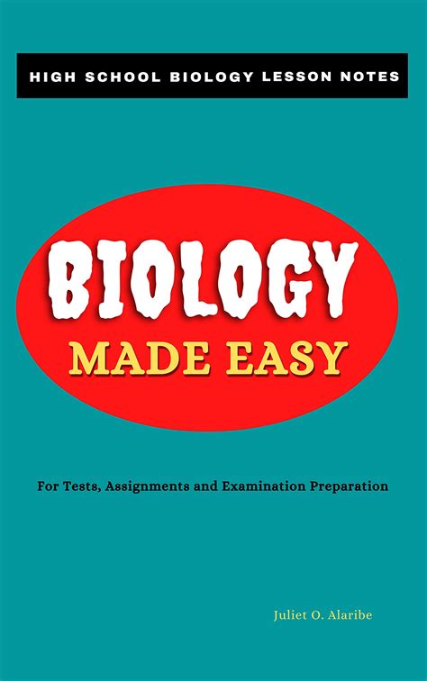Buy Biology Made Easy - High School Biology lesson notes : Interactive ...