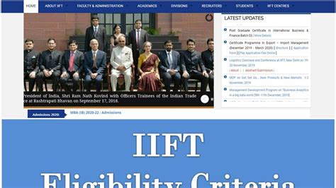 IIFT 2022 Eligibility Criteria: All about Age Limit, Education ...