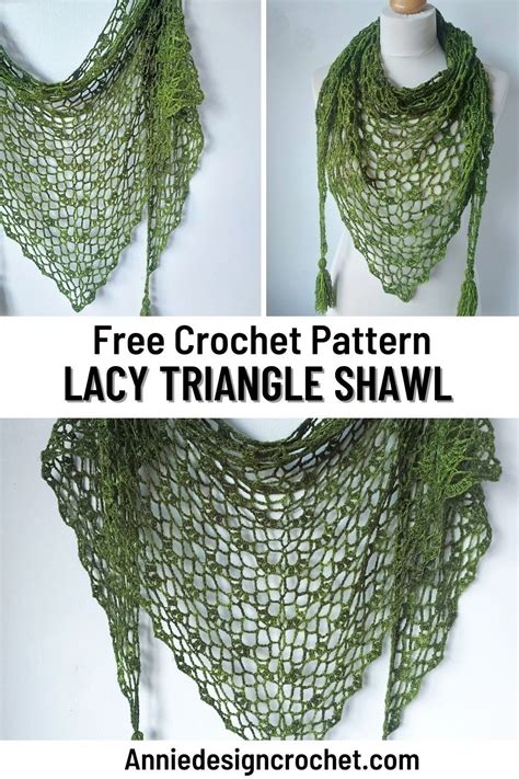 Image result for Crochet Triangle Shawl Free Tutorial