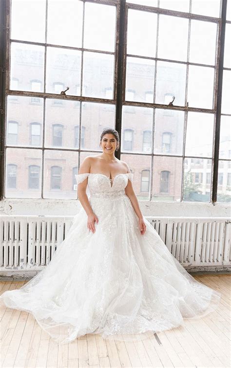 Plus Size Lace Wedding Dress with Sleeves | True Society Bridal