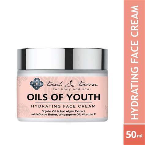 Buy Teal & Terra Hydrating Face Cream with Argan Oil & Cocoa Butter Online