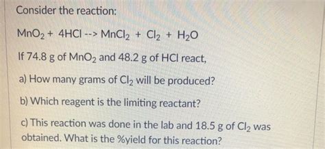 Image result for MnO2 HCL MnCl2 Cl2 H2O