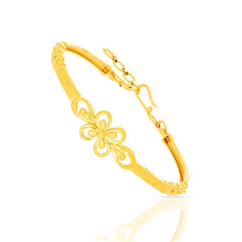 Adorable Flora Gold Bracelet – WHP Jewellers
