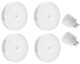 Buy Invincibles Motion Sensor LED Light [Pack of 4] for Wardrobe ...
