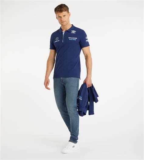 Williams Racing – Shop Media Polo – Umbro® – F1 Shop | F1 Apparel
