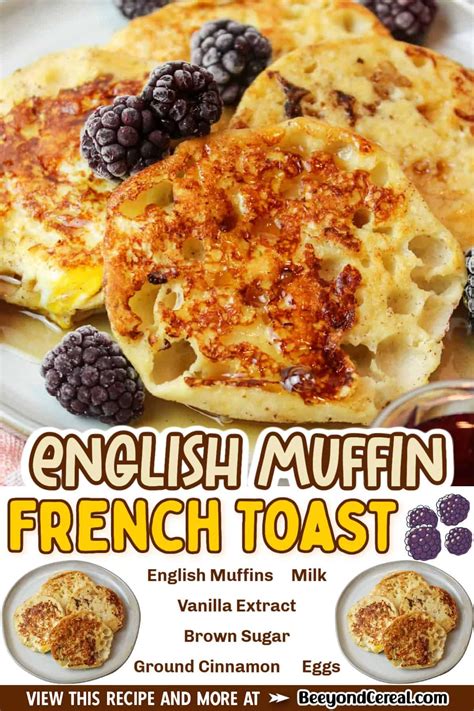 English Muffin French Toast Recipe