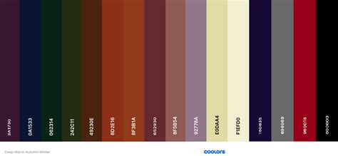 Cool Olive Skin Tone Color Palette