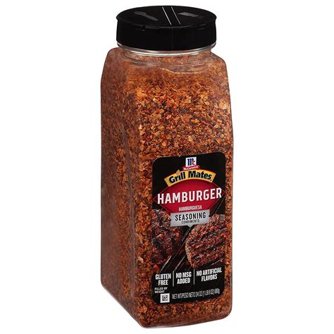 Hamburger Seasoning, 24 Oz - One 24 Ounce Container Of Hamburger ...