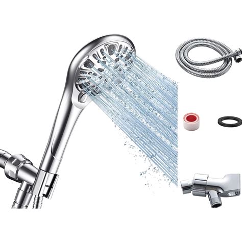 HASTHIP Hand Shower for Bathroom with 9 Spray Modes and 60 in Hose– Hasthip