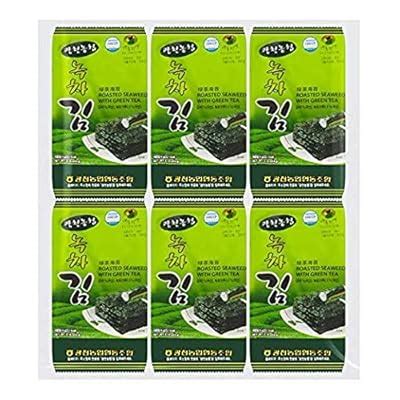 Nonghyup Roasted Seaweed with Green Tea, 24 Count India | Ubuy