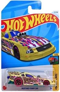 HOT WHEELS MUSTANG FUNNY CAR HW ART CARS,DIE-CAST TOY VEHICLE - MUSTANG ...