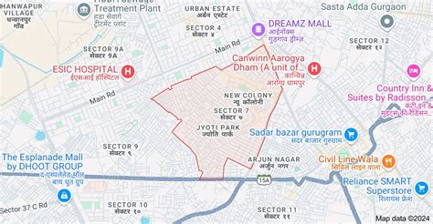 Sector 7, Gurgaon - Map, Pincode, Property Rates, Photos & Reviews 2026