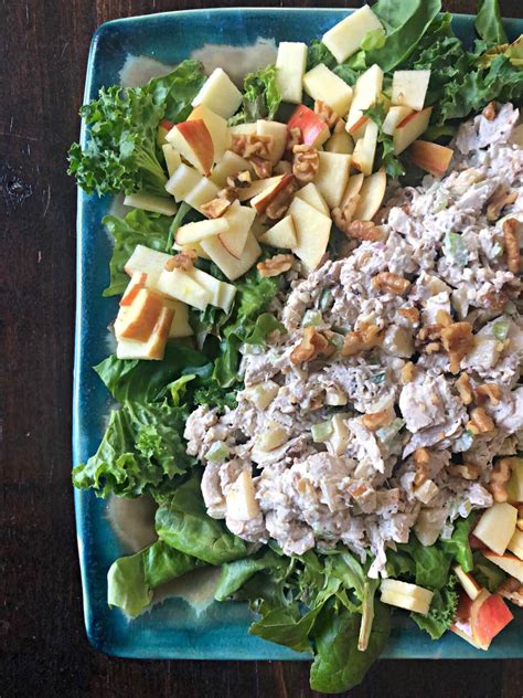 RECIPE: Apple Walnut Chicken Salad | StyleBlueprint