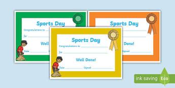 Children's Certificate Templates - Primary Resources