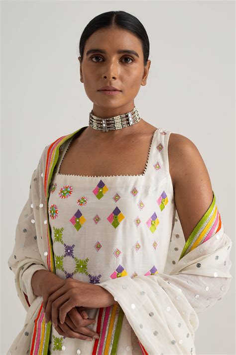 Avantika Chhabria in our phulkari layered sharara – Sukriti and Aakriti