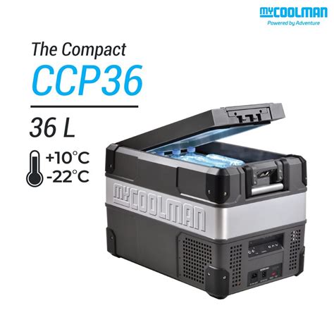 myCOOLMAN CCP36 The Compact, 36 L (ตู้เย็นแช่แข็งพกพา) - Aerial ...