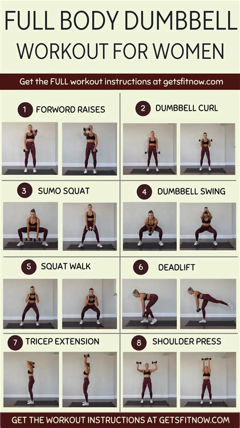 7 Most Effective Full Body Dumbbell Workouts For Women