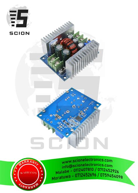 300W 20A DC-DC Buck Converter CC/CV Step Down Module – Scion Electronics