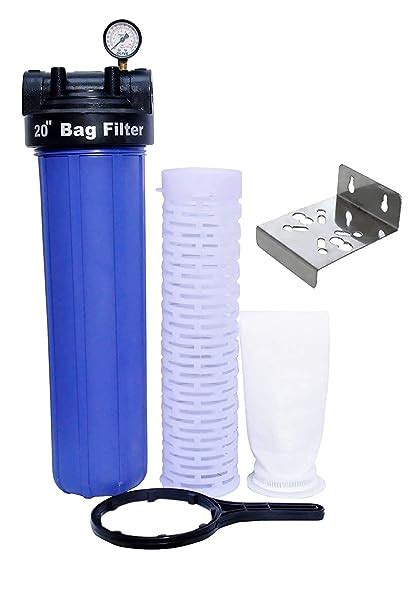 KRPLUS 20 inch Bag Filter Assembly Complete Set, Tank Filteration ...