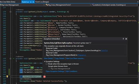 System.data.sqlclient.sqlexception Error Solution 的图像结果