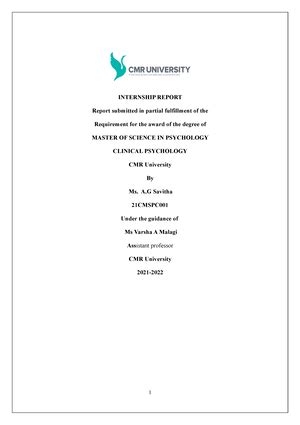 Internship Project Report(Khushi) - VISVESVARAYA TECHNOLOGICAL ...