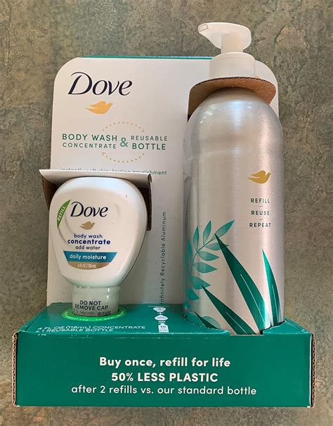 Dove Body Wash Concentrate + Reusable Bottle India | Ubuy