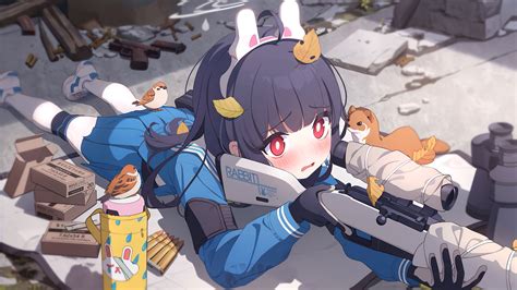 【碧蓝档案】霞沢美游4K 截帧壁纸(霞沢ミユ) - 哔哩哔哩